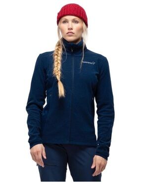 Norrona Falketind Warm1 Fleece Jacket Women's Size Small Outdoor Gorpcore Navy